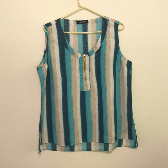 Ellen Tracey Sleeveless Top Size XL - Picture 1 of 4